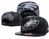 Eagles Fresh Logo Black Adjustable Hat GS(1),baseball caps,new era cap wholesale,wholesale hats